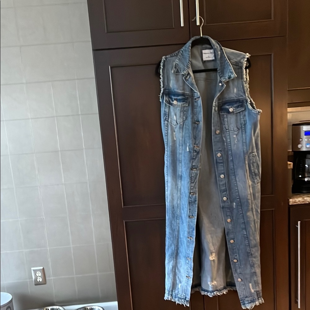 Highway Jeans Blue Denim Vest